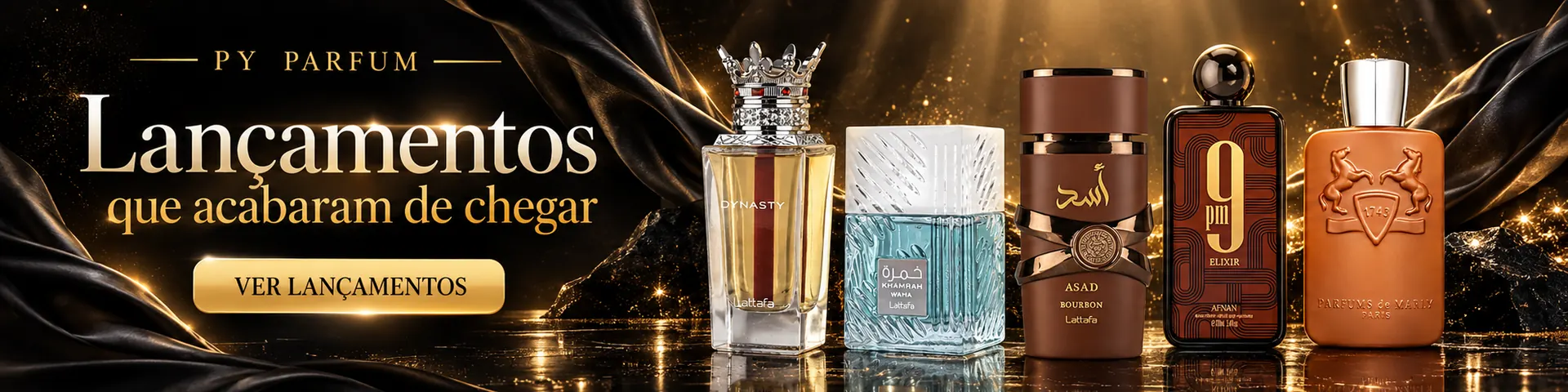 Lançamentos de perfumes