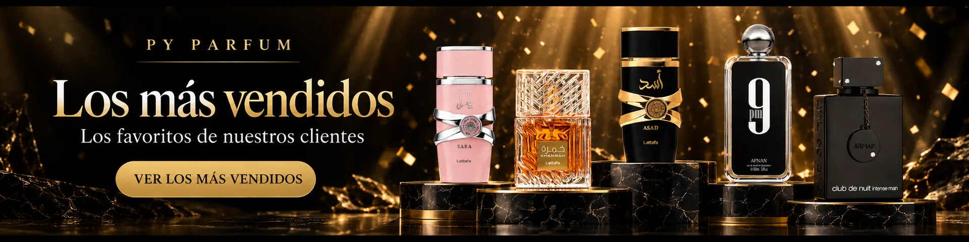 Los perfumes más vendidos