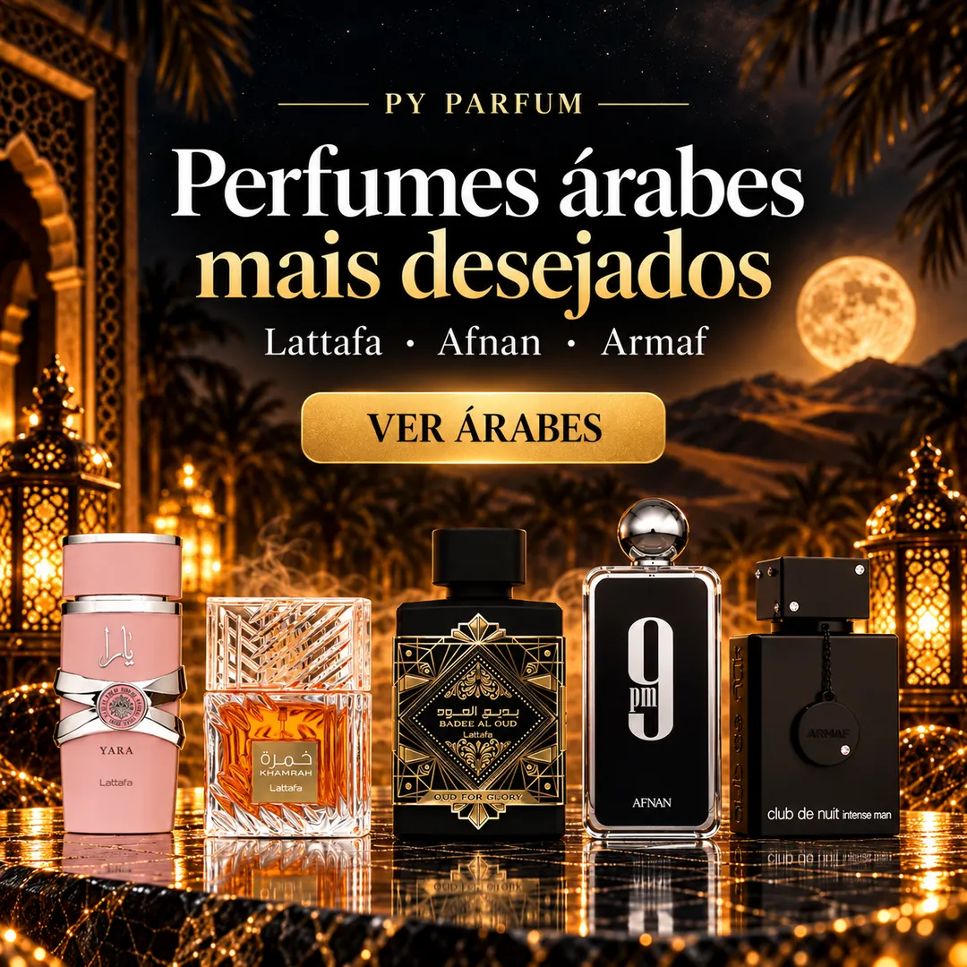 Perfumes árabes mais desejados: Lattafa, Afnan e Armaf