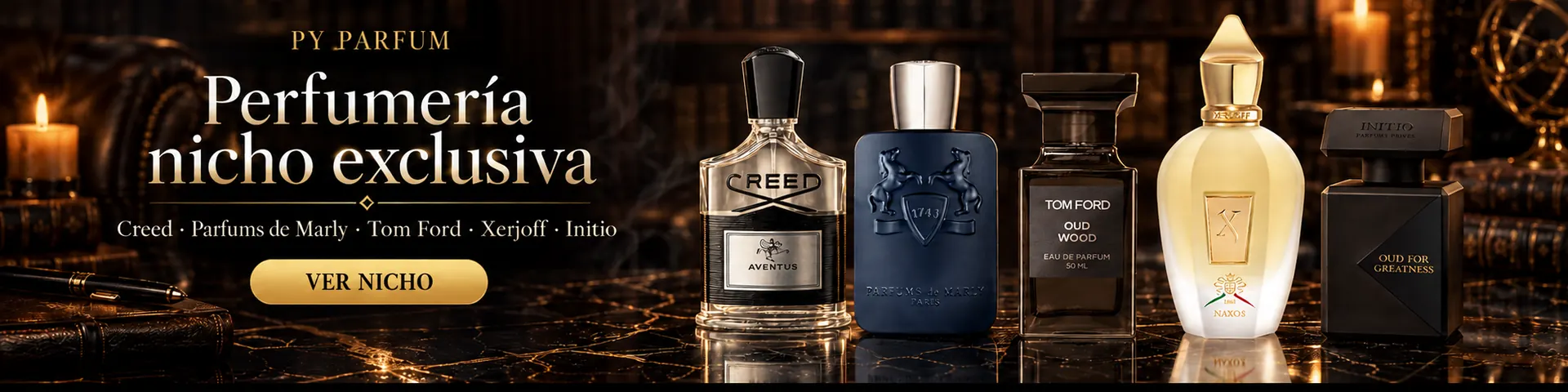 Perfumes de nicho de alta gama