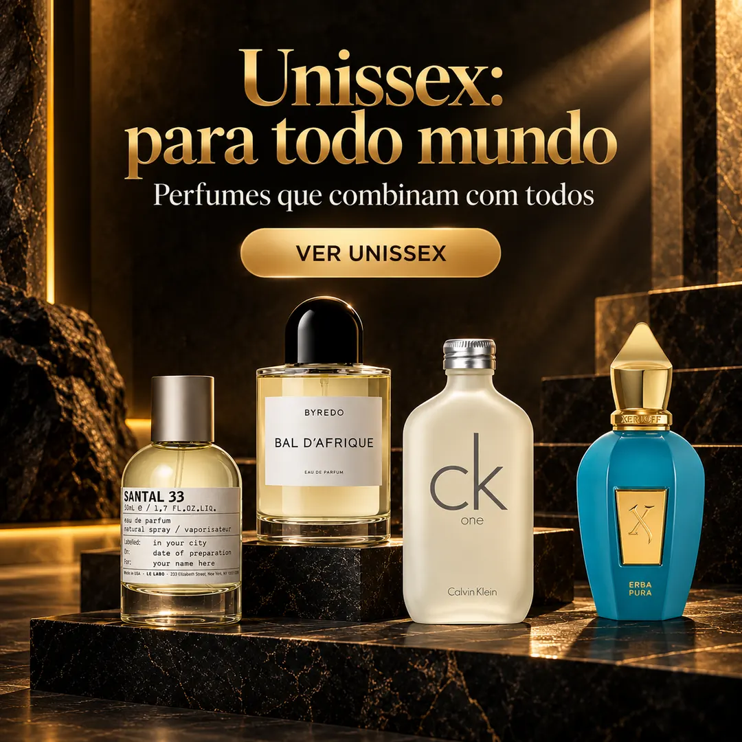Perfumes unissex: para todo mundo — Santal 33, Bal d'Afrique, CK One e Erba Pura