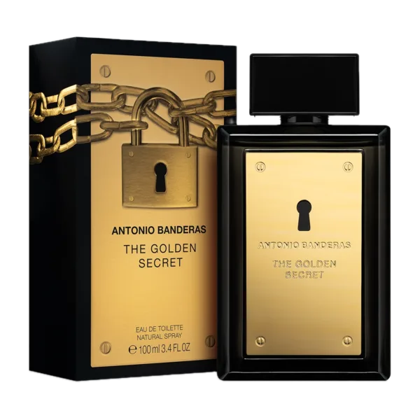 The Golden Secret Antonio Banderas EDT 50 ml — frasco