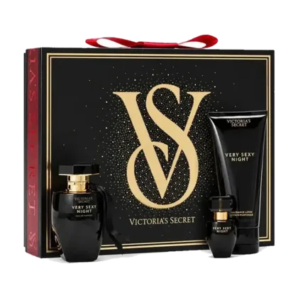 Set Victoria's Secret Very Sexy Night 3 Uni 100/50/7.5ML