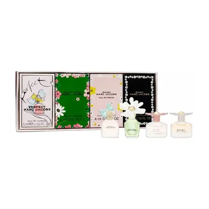 Perfume Marc Jacobs Daisy Kit 4 Mini EDP Femenino - 4mL