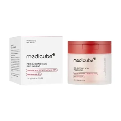 Almohadillas Medicube Red Succinic Acid Peeling Pad - 70Pcs