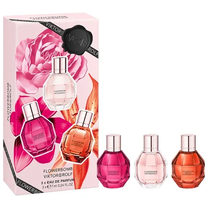 Perfume Victor & ROLF Mini Kit Flowerbomb 3X7ML EDP