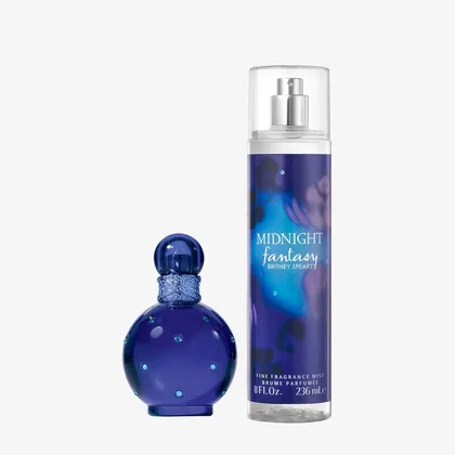 Perfume Britney Spears Midnight Fantasy EDP Kit Femenino - 50mL/ 236mL