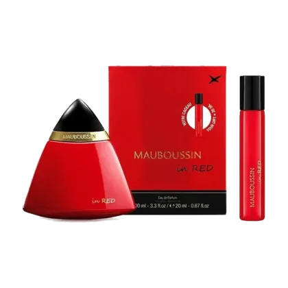 Perfume Set Mauboussin In Red Femme EDP 100ML + 20ML
