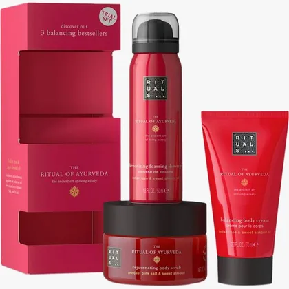 Set Rituals the Ritual of Ayurveda Trial 125G+50ML+70ML
