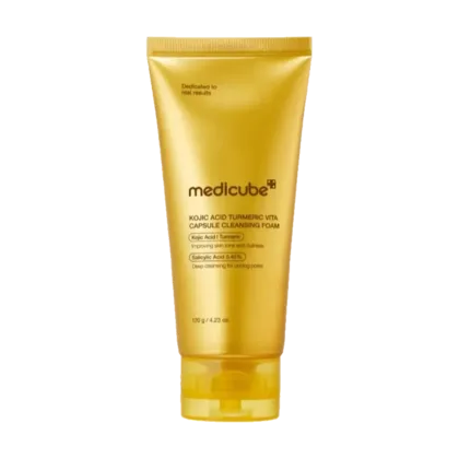Espuma Limpiadora Medicube Kojic Acid Turmeric Vita Capsule 120G